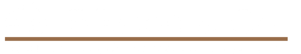Eriksson & Co-Logo vit